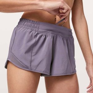 Purple Lululemon Hotty Hot Short 2.5”